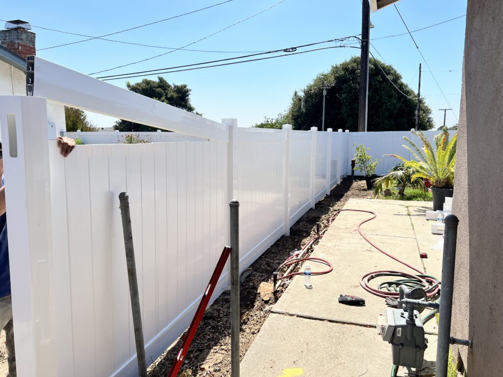 Vinyl Fence Installation in Ventura, CA